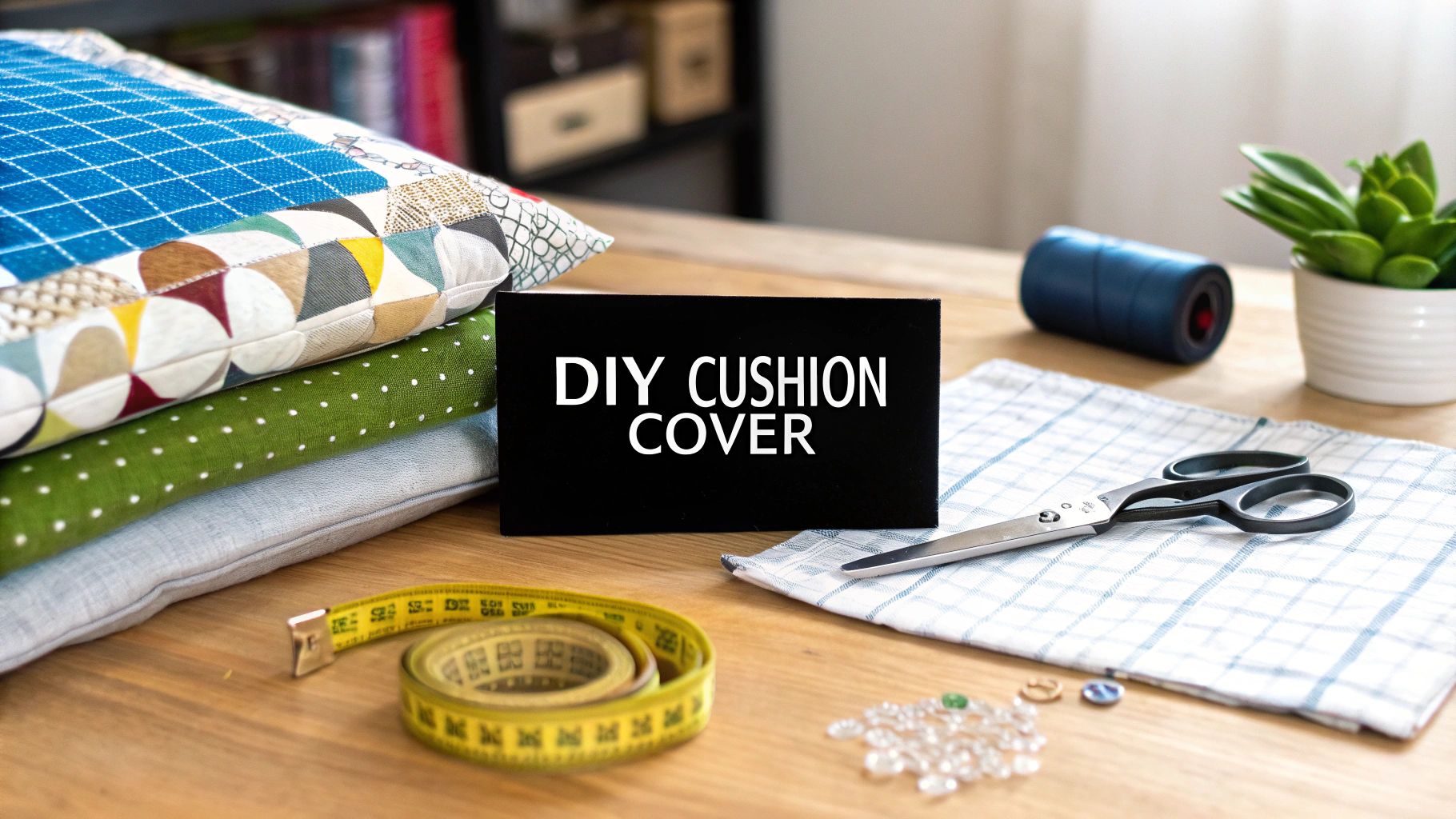 How to Make a Cushion Cover: Easy DIY Guide