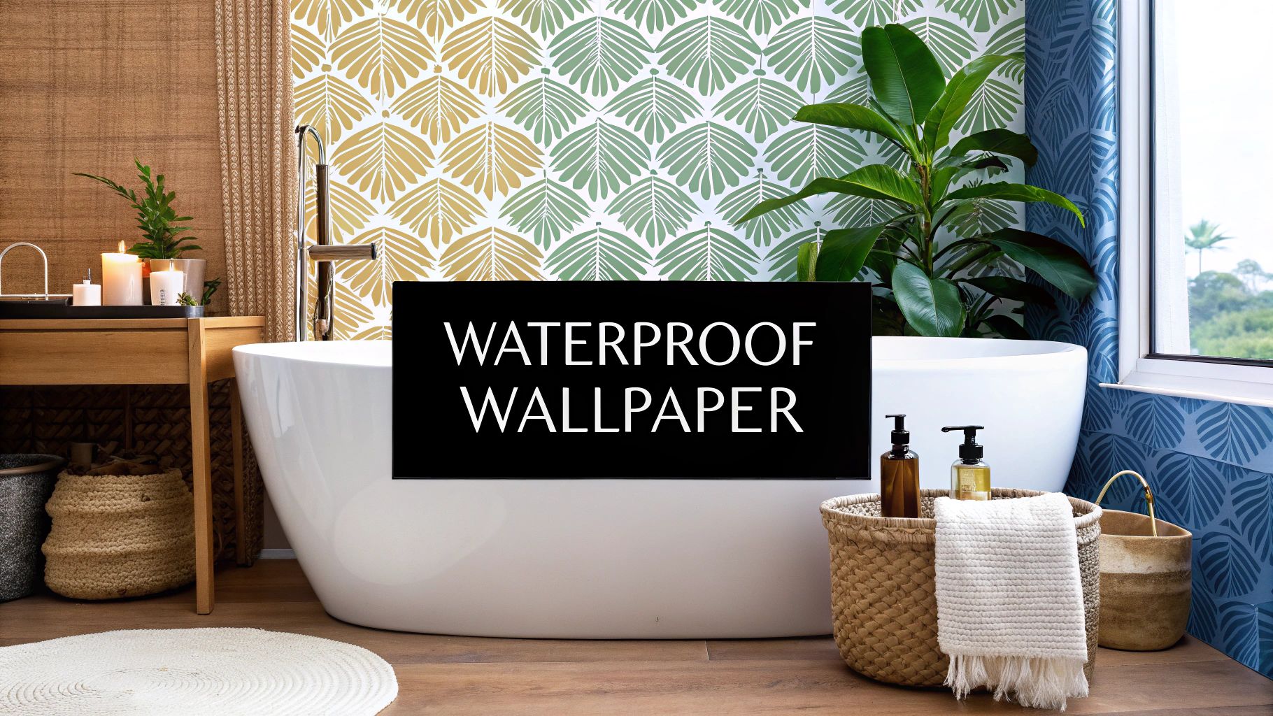 Top Waterproof Bathroom Wallpaper Ideas for 2025