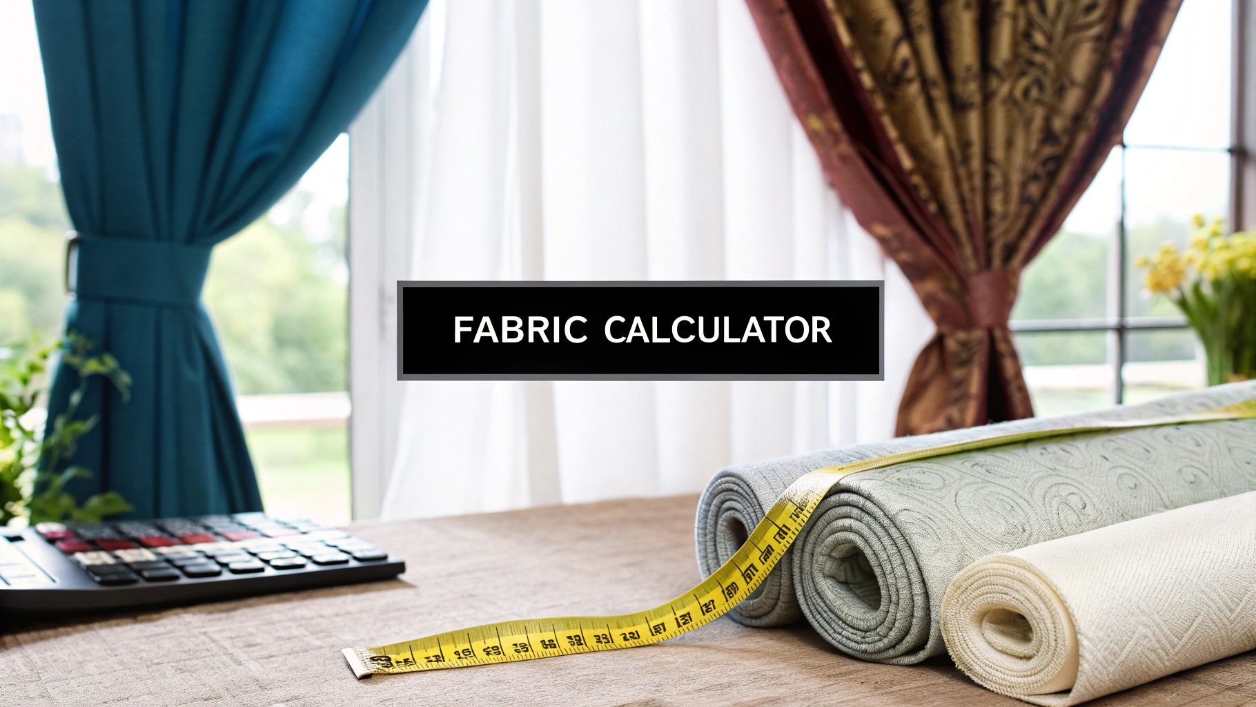 Curtain Fabric Calculator – Easy Measurements & Savings