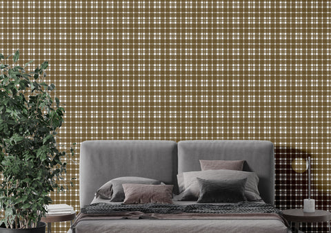 buffalo Plaid - chai