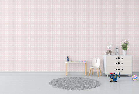 Buffalo Plaid - Sweet Pink
