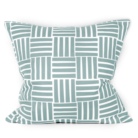Blocks Cushion - Pea