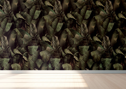 Daintree Wallpaper - Olivine