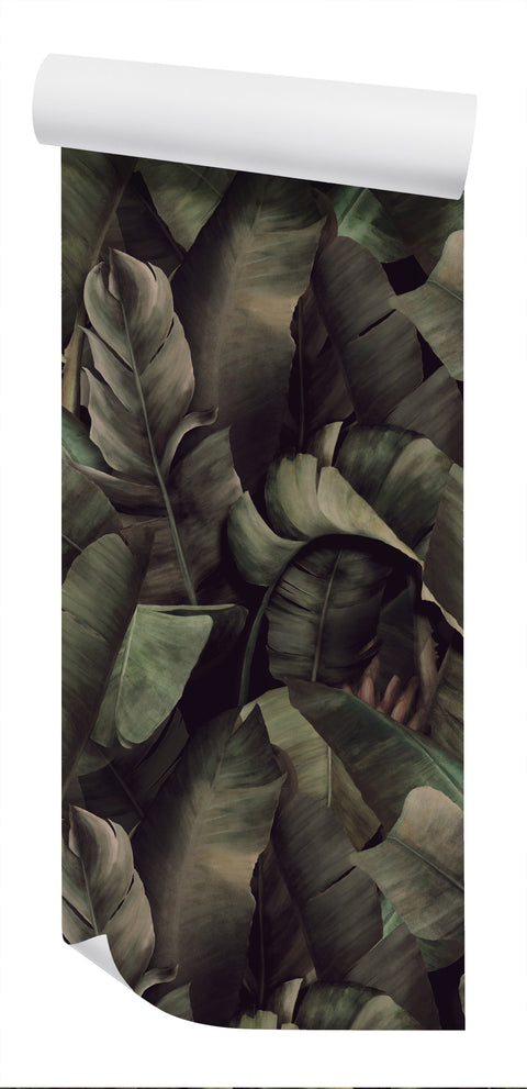 Daintree Wallpaper - Olivine