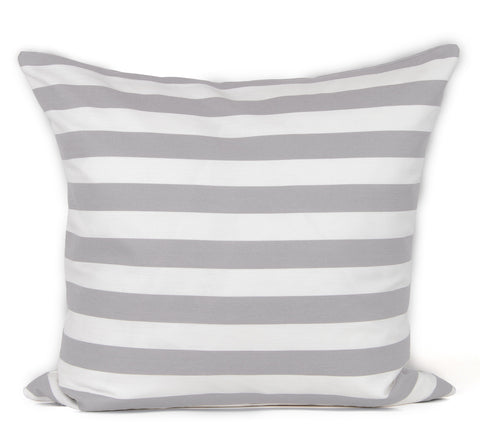Harry Stripe Cushion - Dove