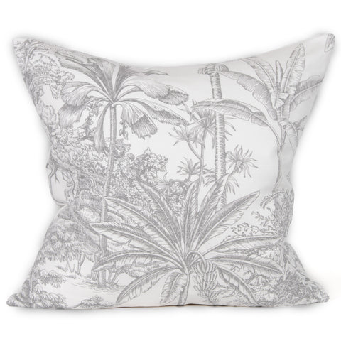 Jungle Cushion - Silver