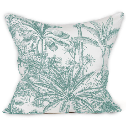 Jungle Cushion - Turquoise