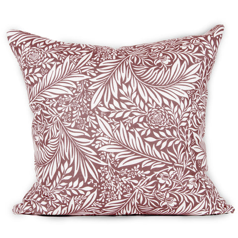 Larkspur Cushion -Brick