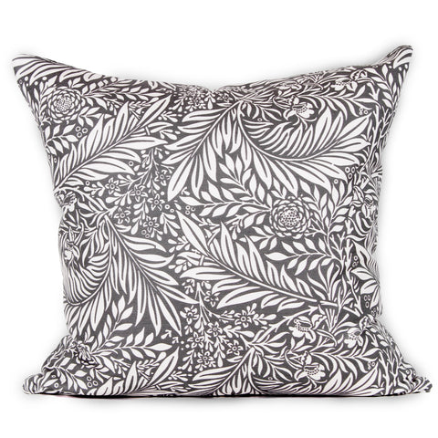 Larkspur Cushion - Tar