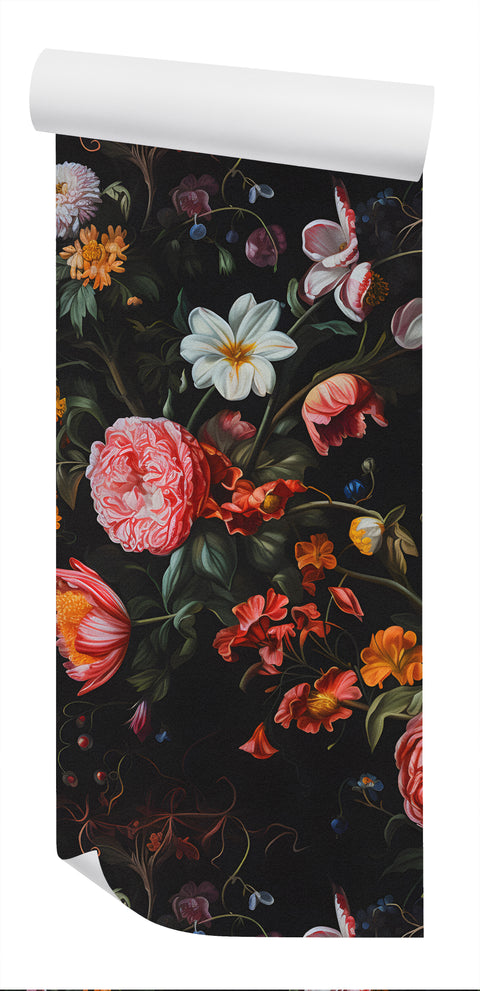 Moody Floral Wallpaper
