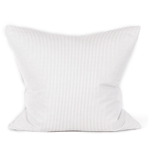 Park Stripe Cushion - Dove