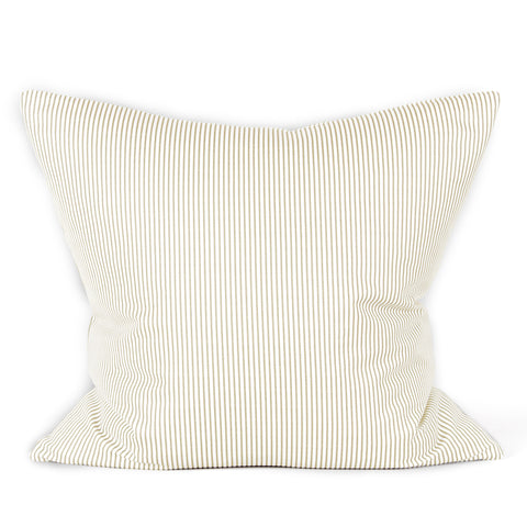 Park Stripe Cushion - Mustard