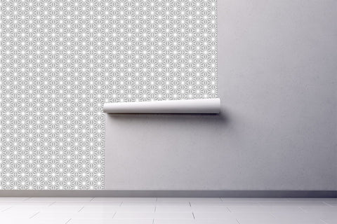 Noko Wallpaper - Silver