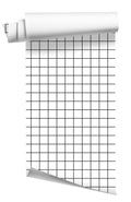 Grid Wallpaper - Black