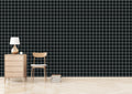 Grid Wallpaper - Black Reverse