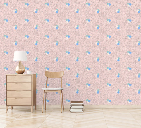 Three Little Pom Poms Wallpaper - Emma