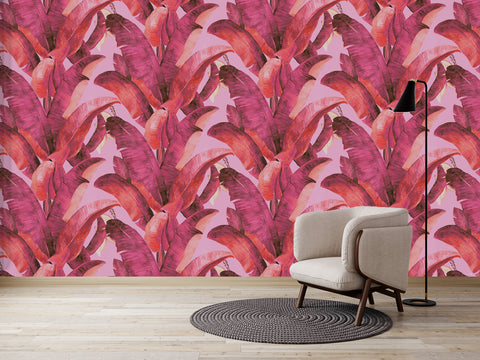 Botany Wallpaper - Flamingo