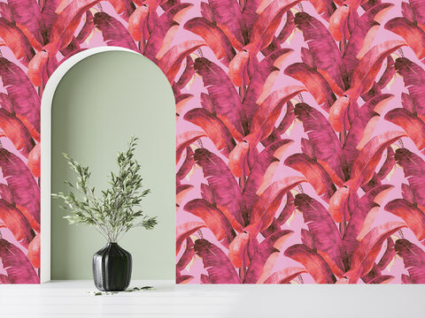 Botany Wallpaper - Flamingo