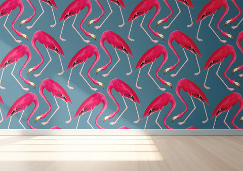 Flamingos Wallpaper - Mers