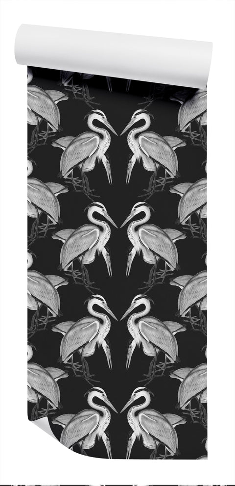Herons Wallpaper - Night