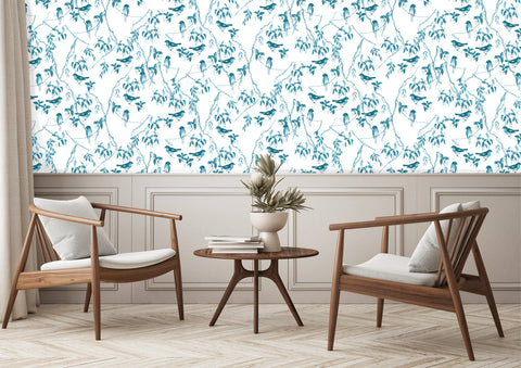 Rosea Wallpaper - Kingfisher