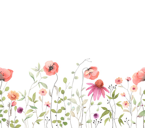 Watercolour Garden - Peony