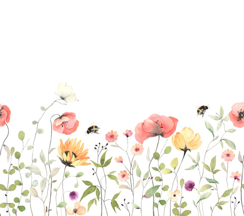 Watercolour Garden - Pollen Hunt